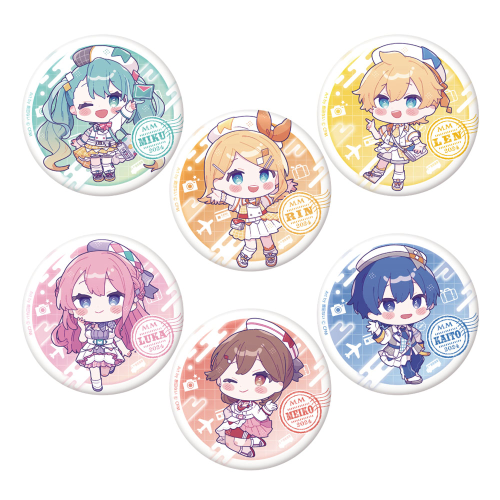 グッズ]マジカルミライ 2024 ぷにぷに缶バッジ（全6種）｜初音ミク