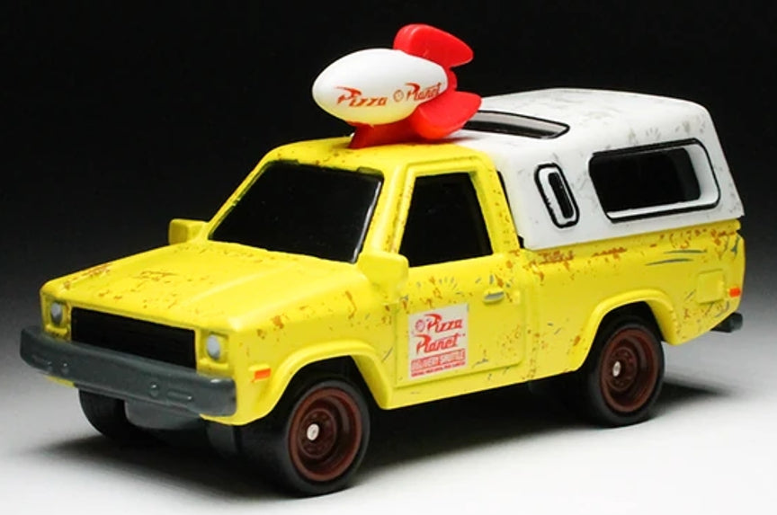 Hot Wheels Pizza Planet Truck Pop Culture Real Riders FYP65