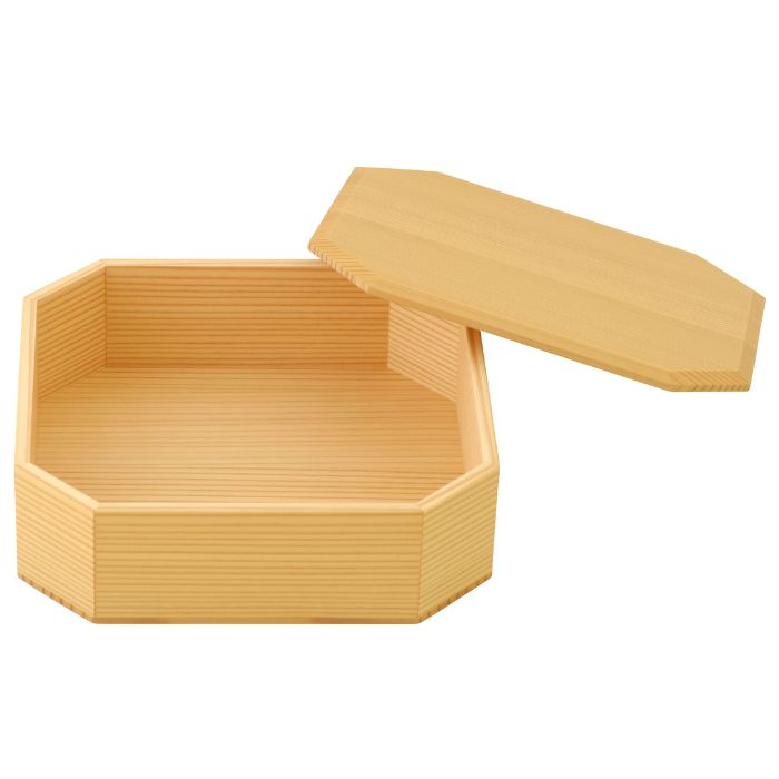 隅切三段重（6寸） - 大館工芸社