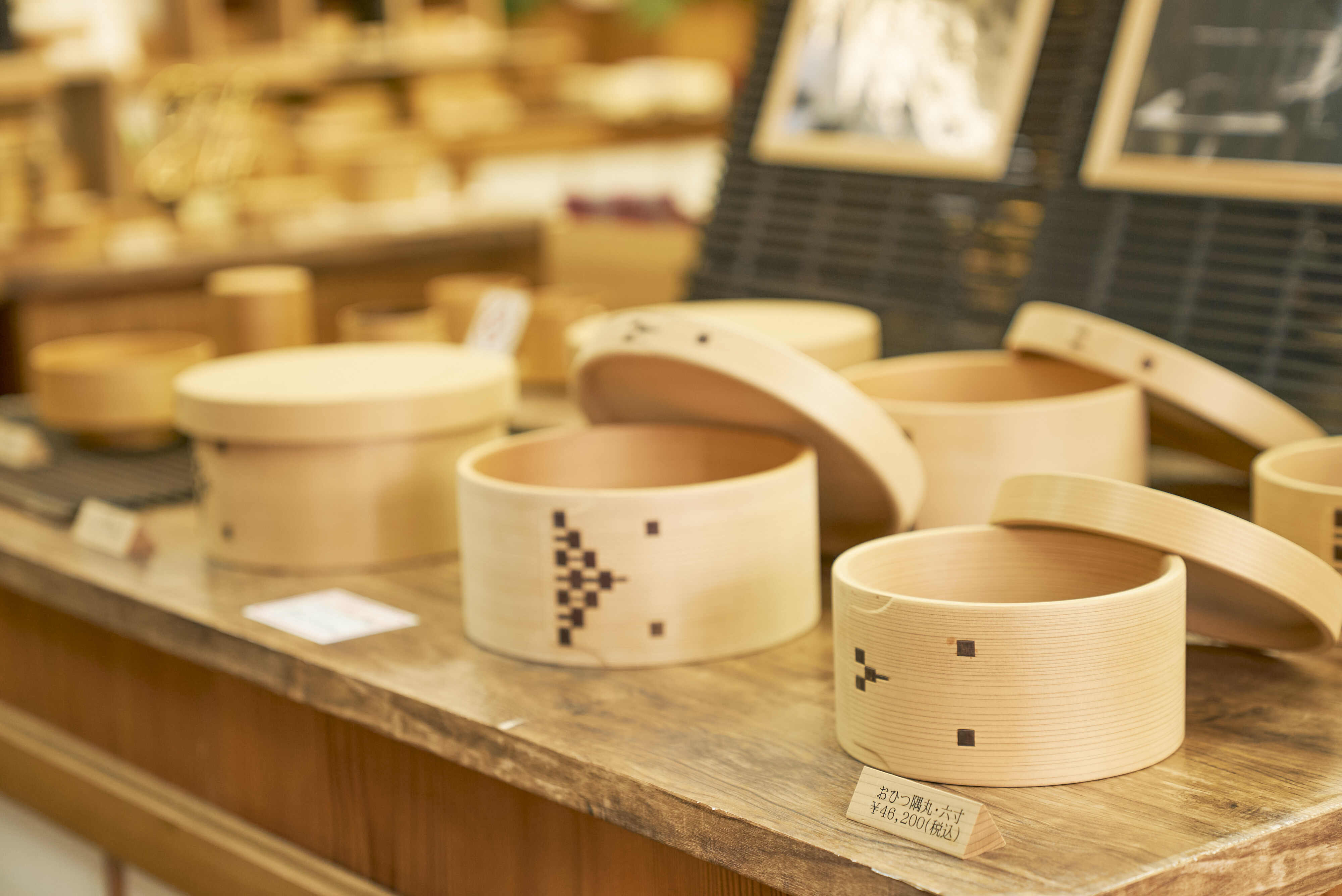 丸盆（尺）内朱 - 大館工芸社