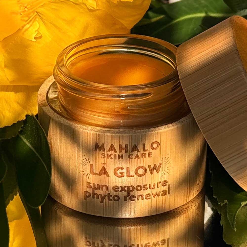L.E. LĀ GLOW sun exposure phyto renewal| MAHALO Skin Care