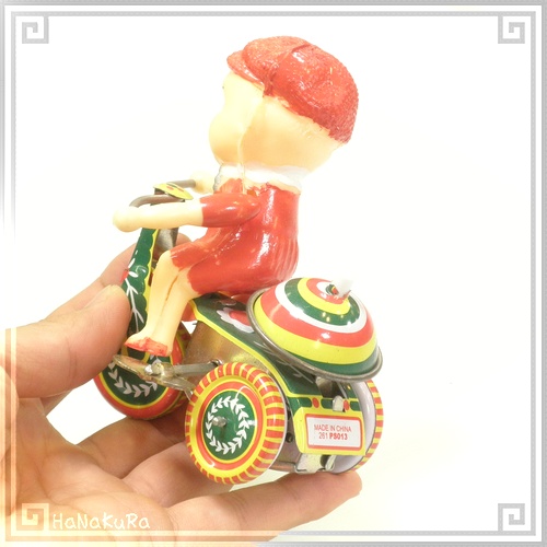 ブリキ ぜんまい おもちゃ 231 子供ベル自転車 [展示品] コレクション