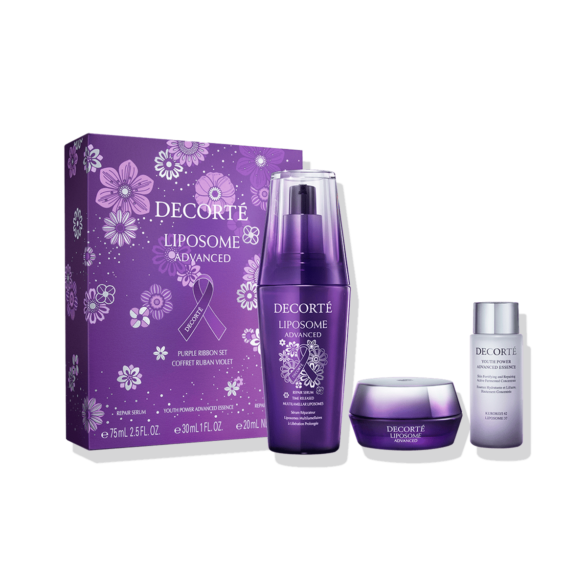 コスメデコルテ リポソーム アドバンスト リペアセラム パープルリボン