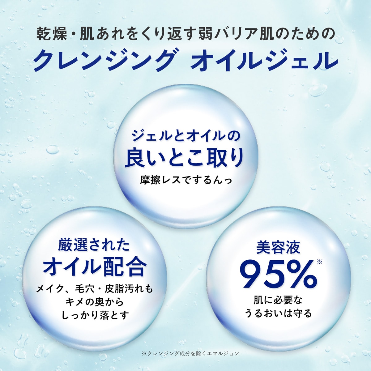 定期便】エクスバリア モイスト クレンジング オイルジェル