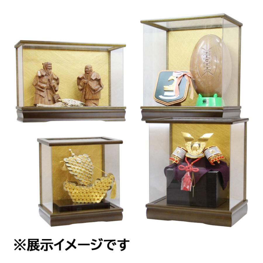 人形ケース 横幅 約49.5cmx奥行34cmx高さ39cm 内計り アクリル 木製