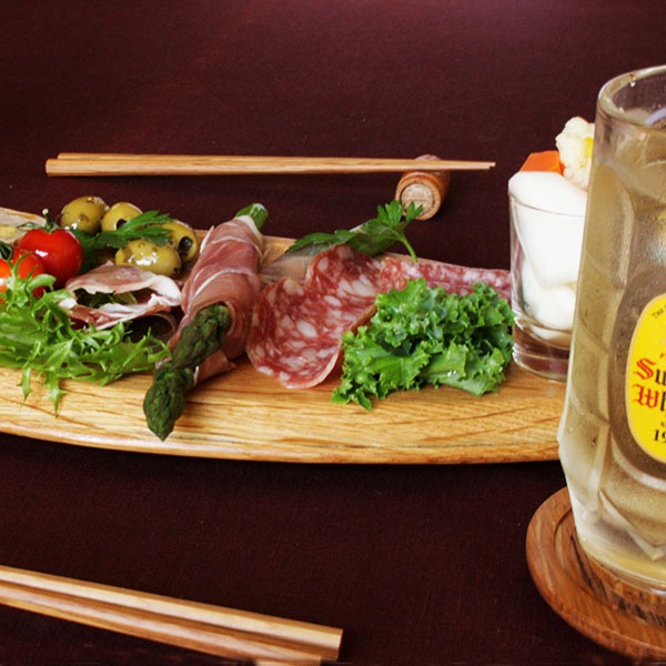 バレル 鏡板プレート テーブルウェア サントリー樽ものがたり