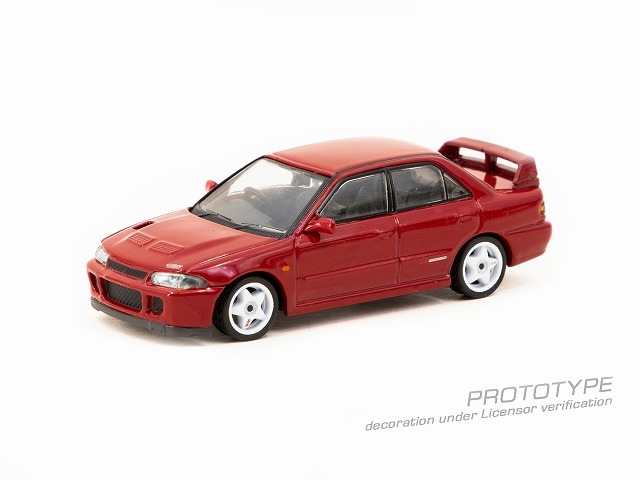 Tarmac Works 1/64 Mitsubishi Lancer GSR Evolution II Red