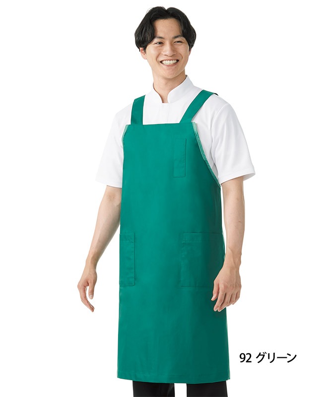 撥水エプロン[KAZEN製品] 501-9｜飲食店制服・フードユニフォームの