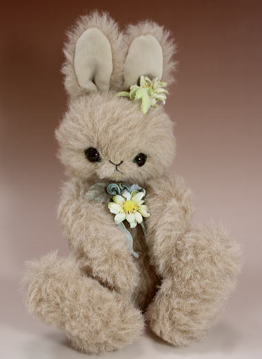 まつもとようこ/うさぎ ベージュ | テディベア,アーティストベア