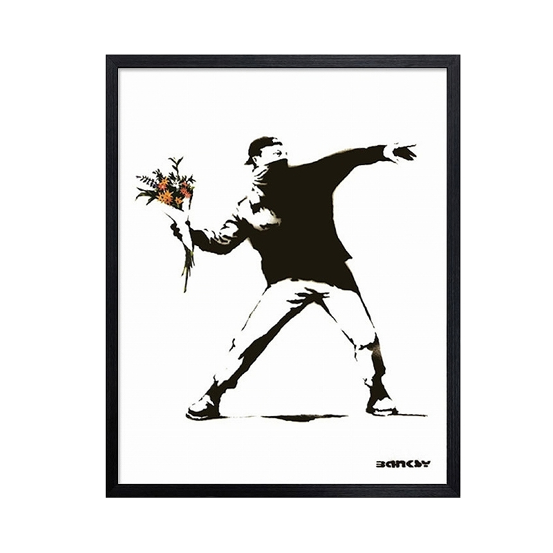 アートフレーム Banksy IBA-61735 Molotovの通販｜東京インテリア公式通販