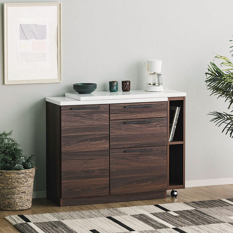 カウンター ハイド 120【大型商品配送】の通販｜東京インテリア公式通販