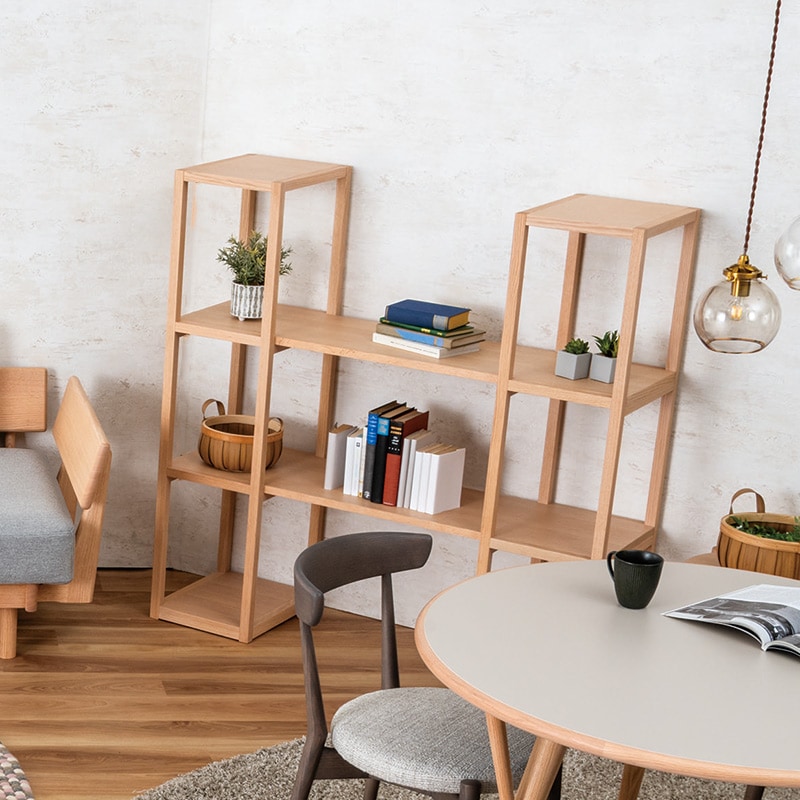 ローシェルフ FIKA TJH-120 ONC【大型商品配送】※納期4週間～の通販