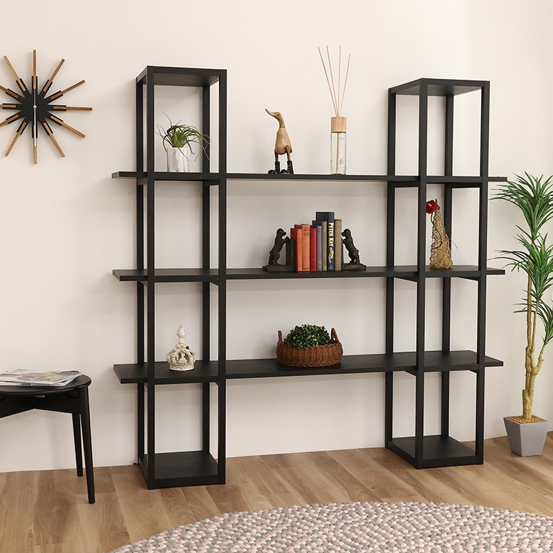 ハイシェルフ FIKA TJH-160 MBK【大型商品配送】※納期4週間～の通販