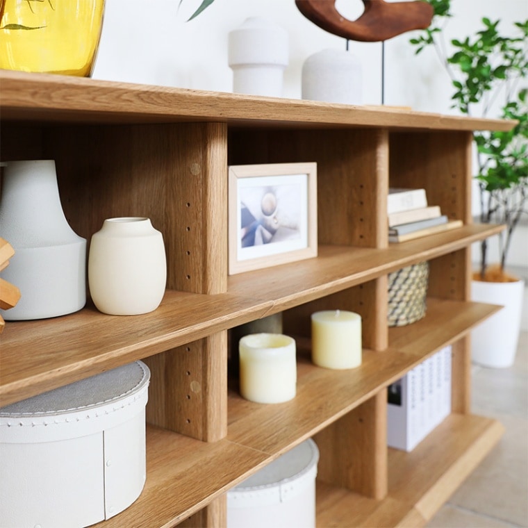 オープンラック ナチュリカ NTU-7045RNA 白井産業【お客様組立品