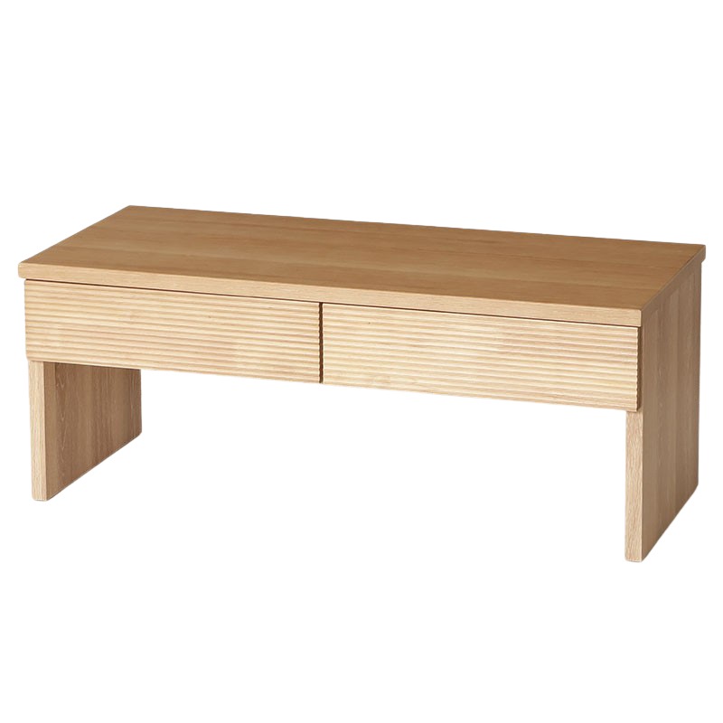 リビングテーブル ヴァンス 100LT WH 【大型商品配送】の通販｜東京