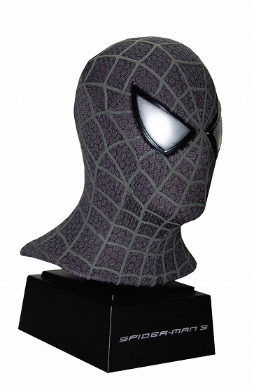 ブラック スパイダーマン ミニスケールマスク