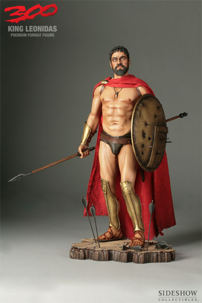 300（スリーハンドレッド） 1/4プレミアムフォーマット キング・レオニダス