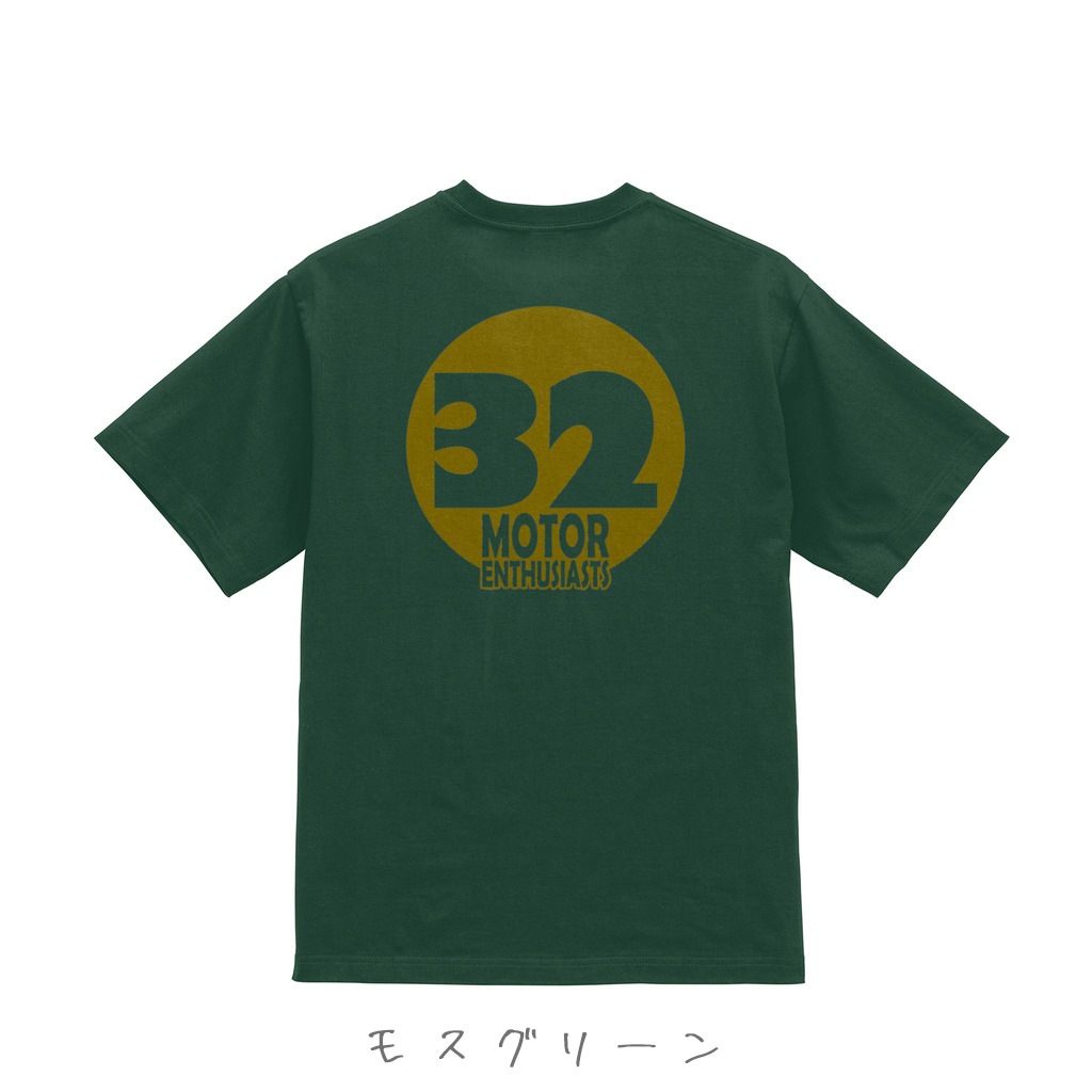 クラシックミニ好きのためのTシャツ「32オタクTシャツ new edition」
