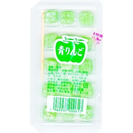 駄菓子(種類から選ぶ),もち・だんご｜もち 青りんご（15粒入り）の