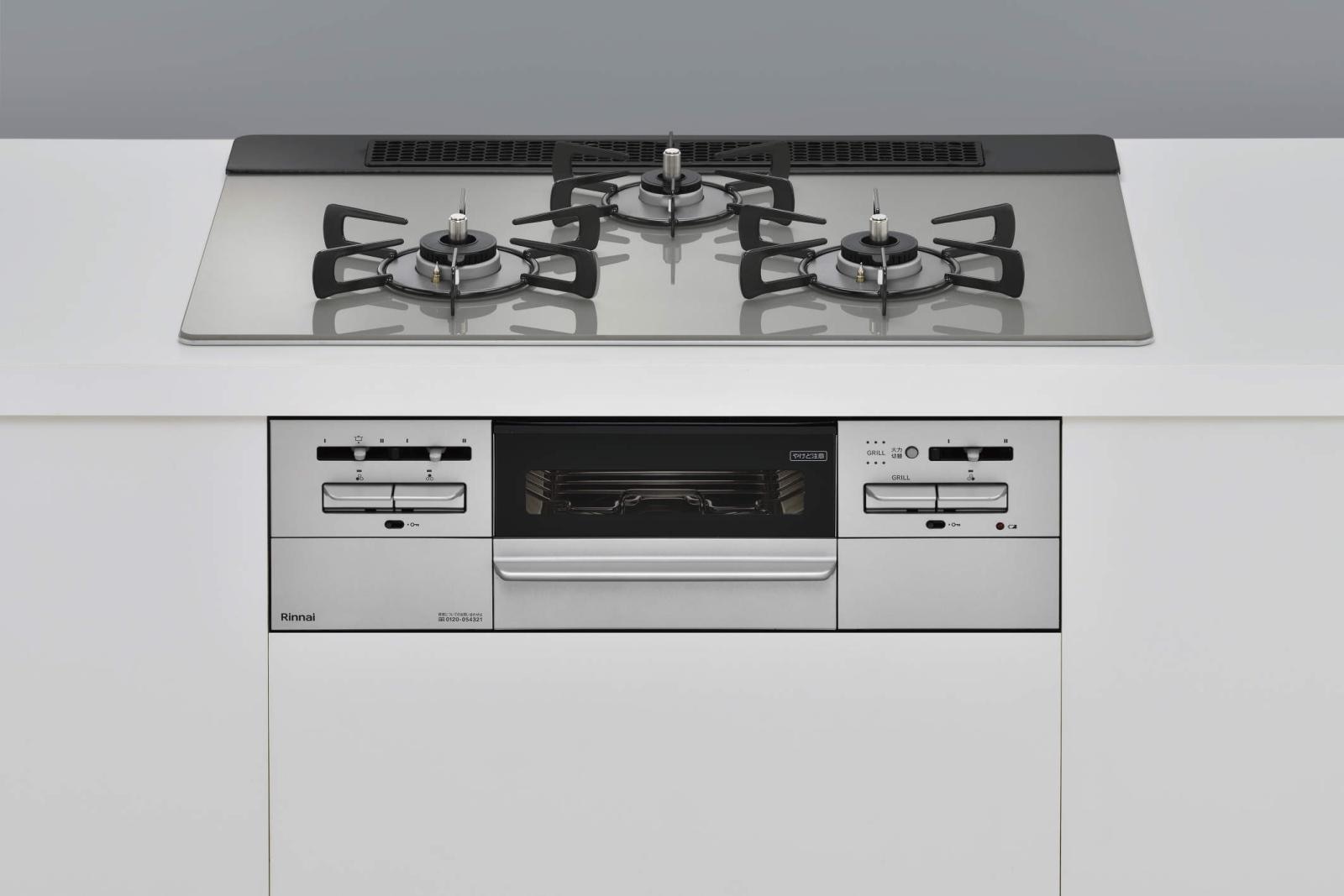 ガスコンロ リンナイ製（Rinnai）RS71W35T2DGAVW Mytone ガラストップ