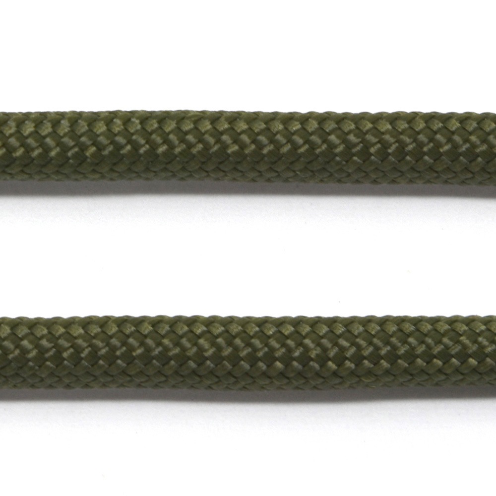 Z156 / TIGER パラコード 4mm / オリーブ〈1束(30m)〉:がまぐち口金