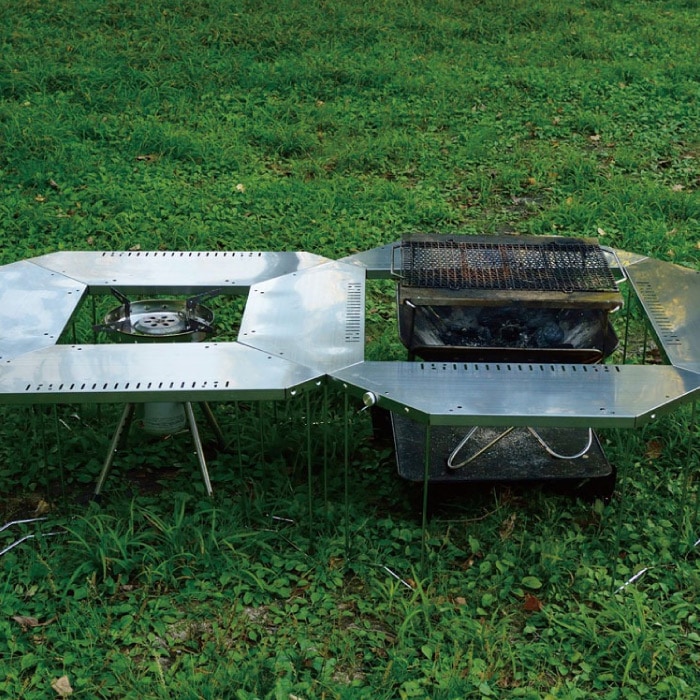 snow peak スノーピーク ジカロテーブル 収納ケース付き 焚き火