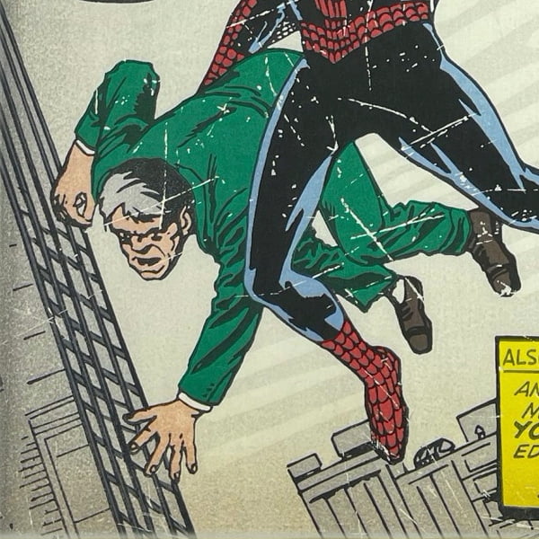 スパイダーマン 浮世絵木版画『1962 Amazing Fantasy #15』｜浮世絵工房