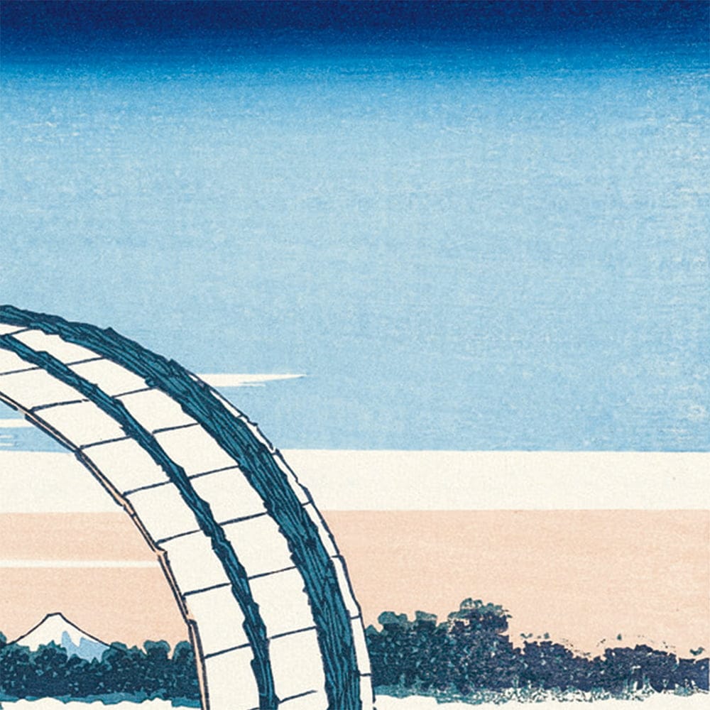 葛飾北斎「富嶽三十六景 尾州不二見原」浮世絵木版画｜浮世絵工房