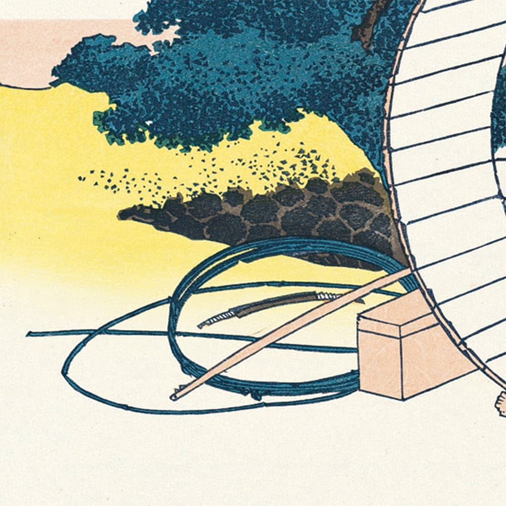 葛飾北斎「富嶽三十六景 尾州不二見原」浮世絵木版画｜浮世絵工房