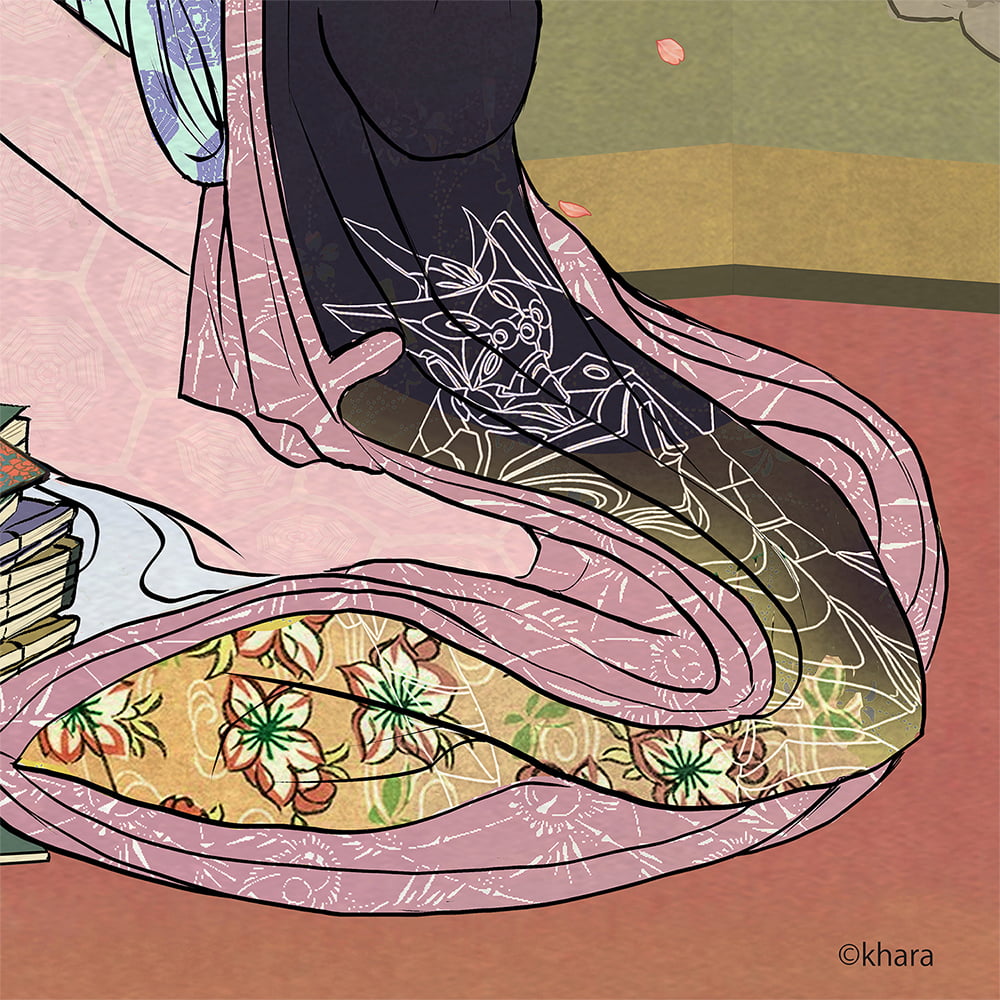 エヴァ浮世絵「箱根八里美人三画揃 マリ」｜浮世絵工房