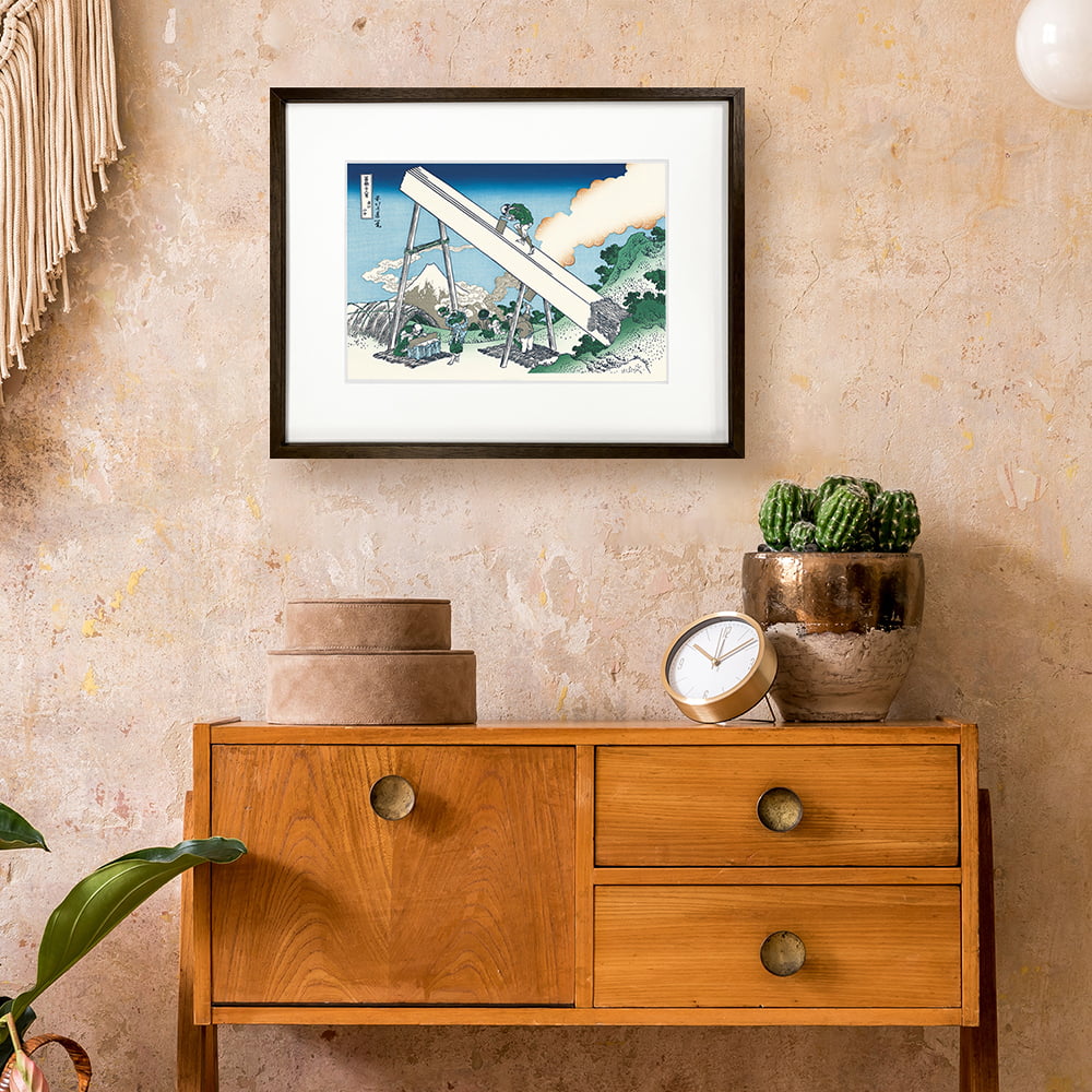 葛飾北斎「富嶽三十六景 遠江山中」浮世絵木版画｜浮世絵工房