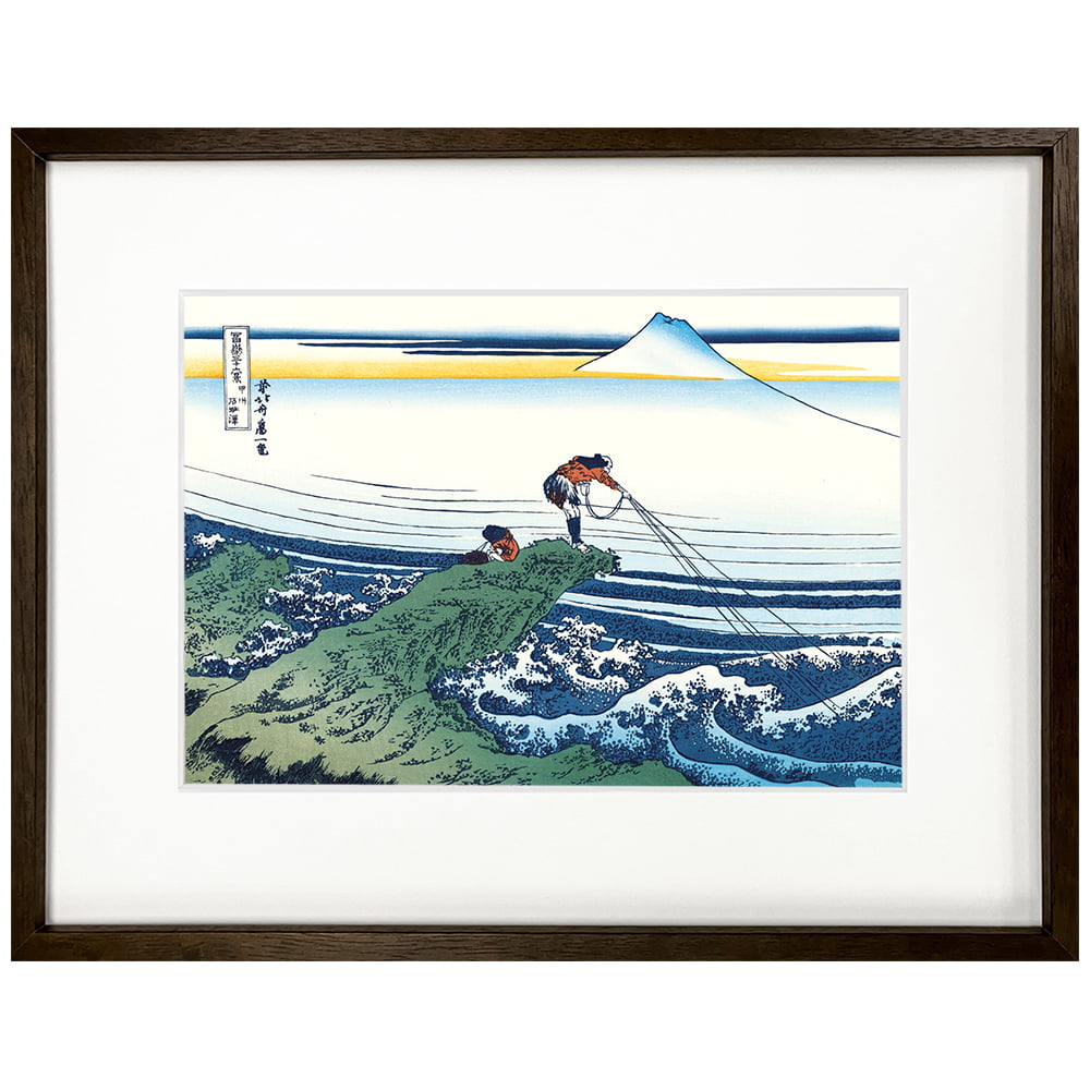 葛飾北斎「富嶽三十六景 甲州石班澤」浮世絵木版画｜浮世絵工房