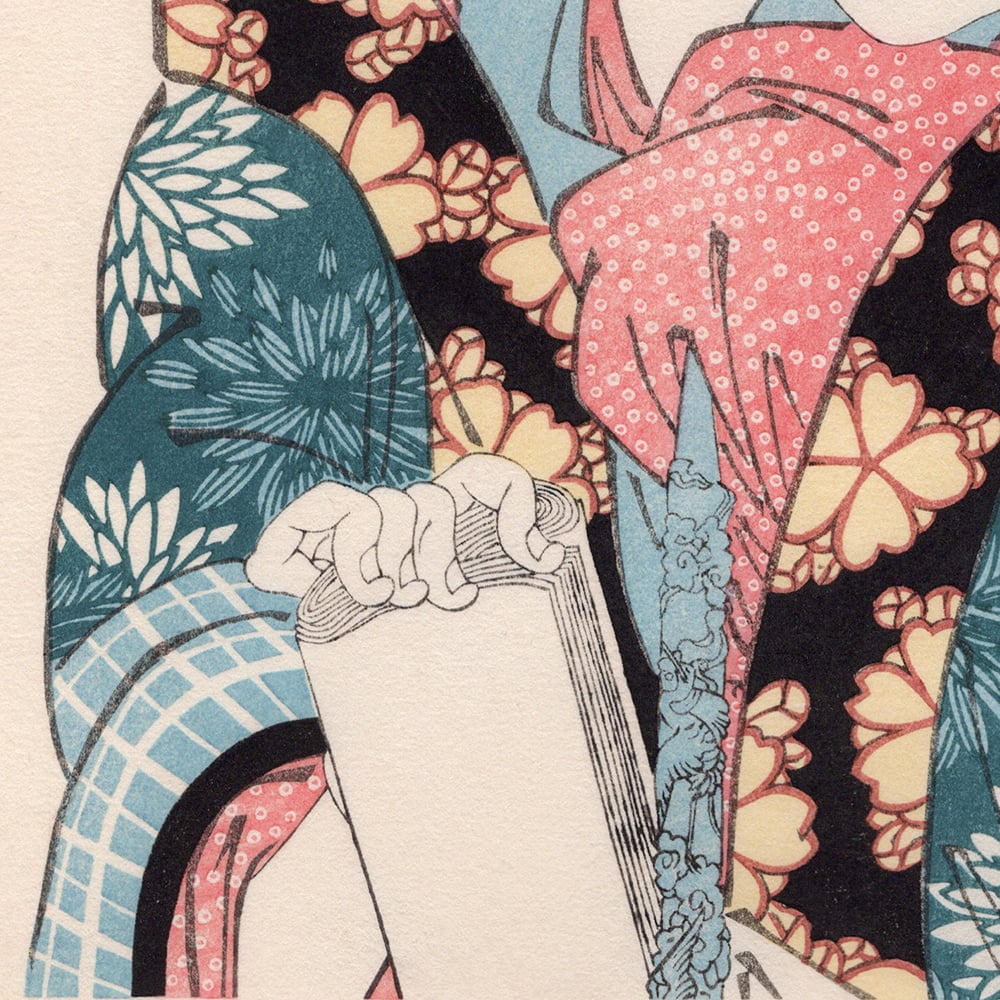 渓斎英泉 浮世絵美人画「當世好物八契」｜浮世絵工房