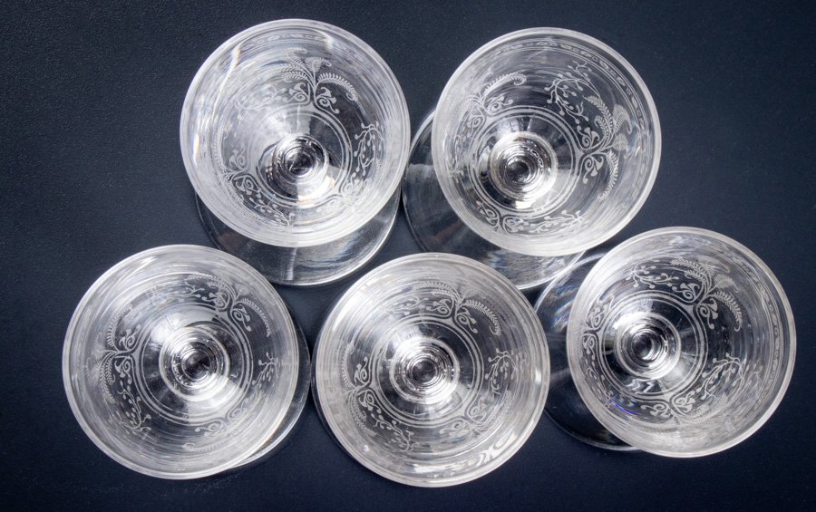 Baccarat】 オールドバカラ フジェール リキュールセット 6点 16825