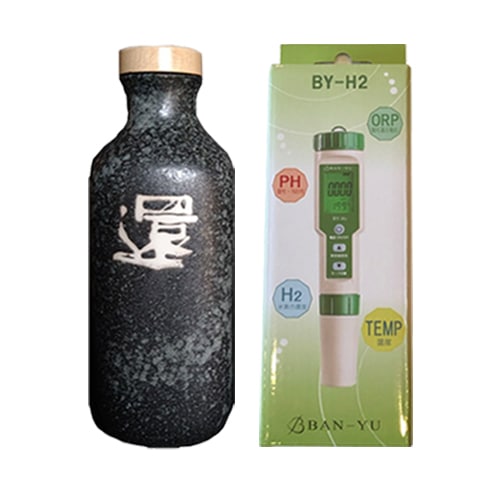 あす着対応】還元くん4 850ccボトル1本 黒（還）&水質テスター BY-H2