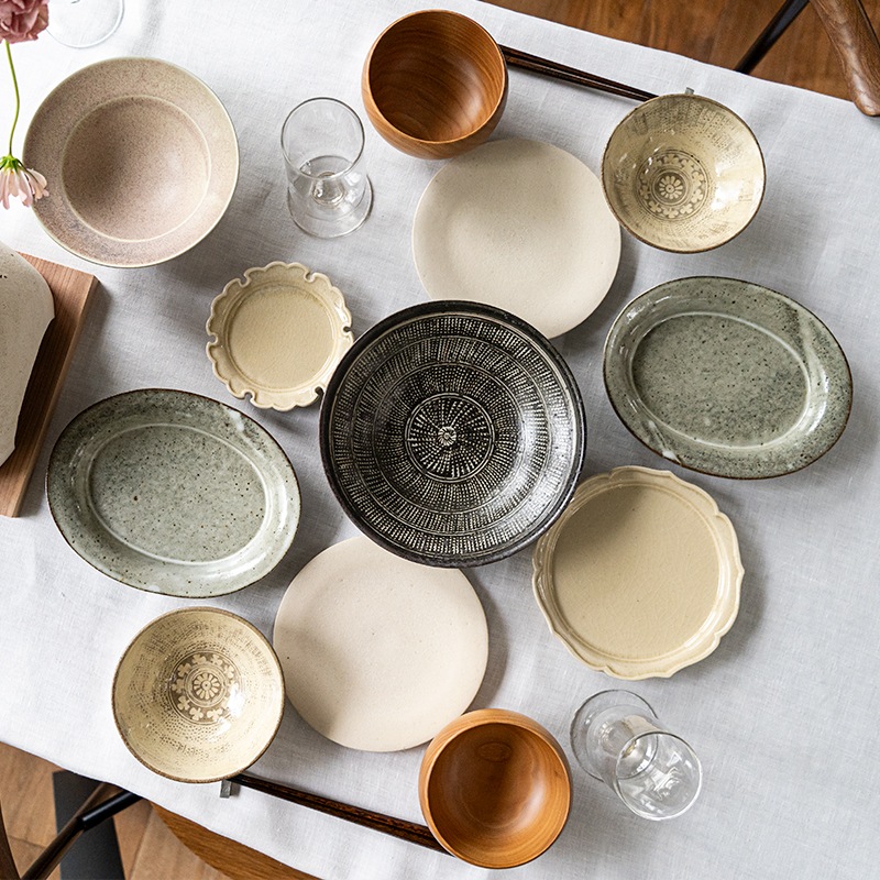 林檎灰釉楕円深皿 寺村光輔 | すべての商品 | 【公式通販】器のある暮らし