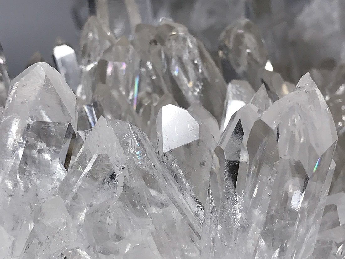 ブラジル産水晶クラスター