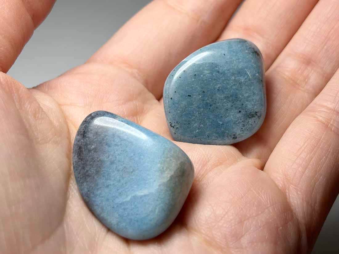 ブラジル産 トロレアイト タンブル2個セット / Troleite