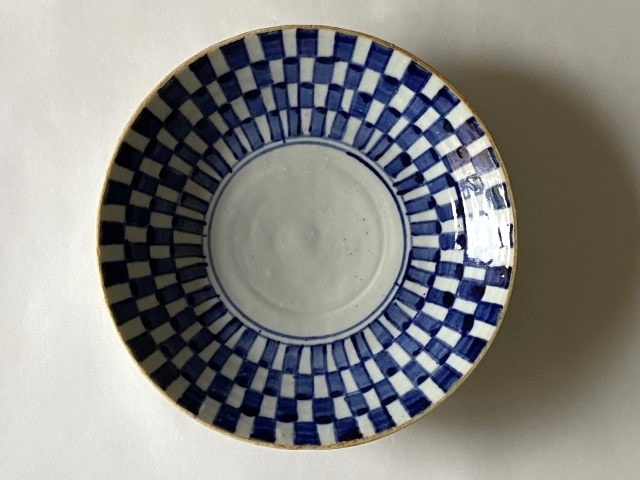 中尾万作 江戸格子8寸皿 | ブランド,中尾万作 | YUI LIVINGS | 神戸