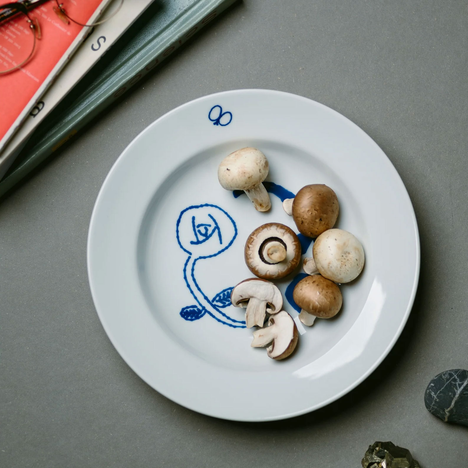 PASS THE BATON ミナペルホネン Remake tableware Deep Plate | zuiun