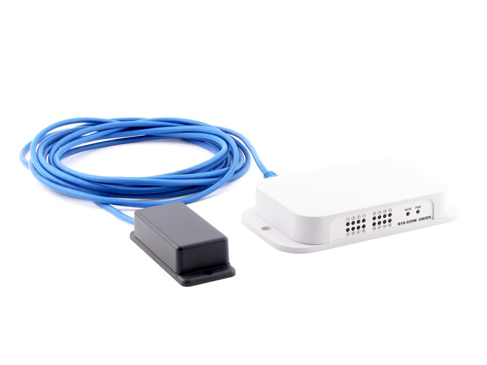 16点オープンコレクタ出力920MHz帯無線受信機外部ユニットセット