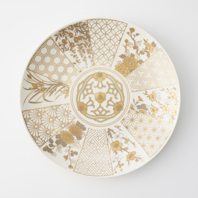 金襴 古伊万里 7号皿（化粧箱入り）FOURGRACEオリジナル ｜ 四季折々の