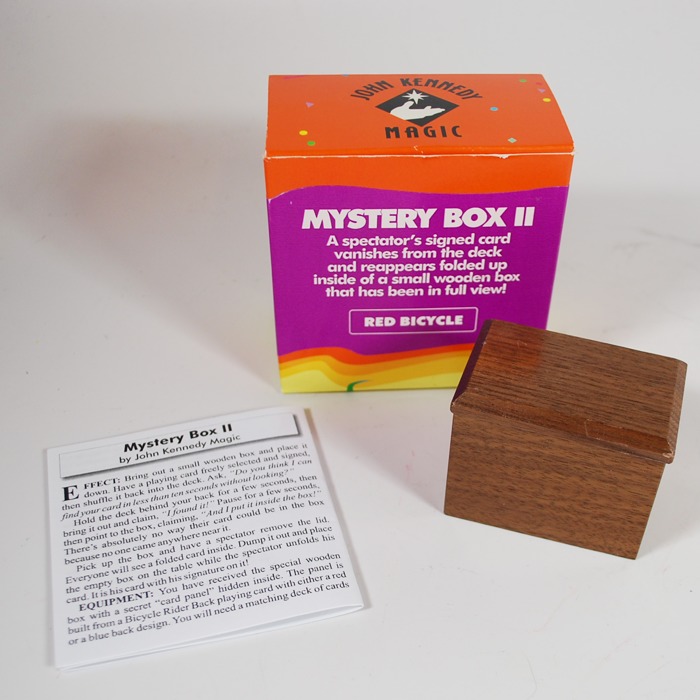 ミステリー・ボックス2（サインカードの飛行、予言の一致）｜カード