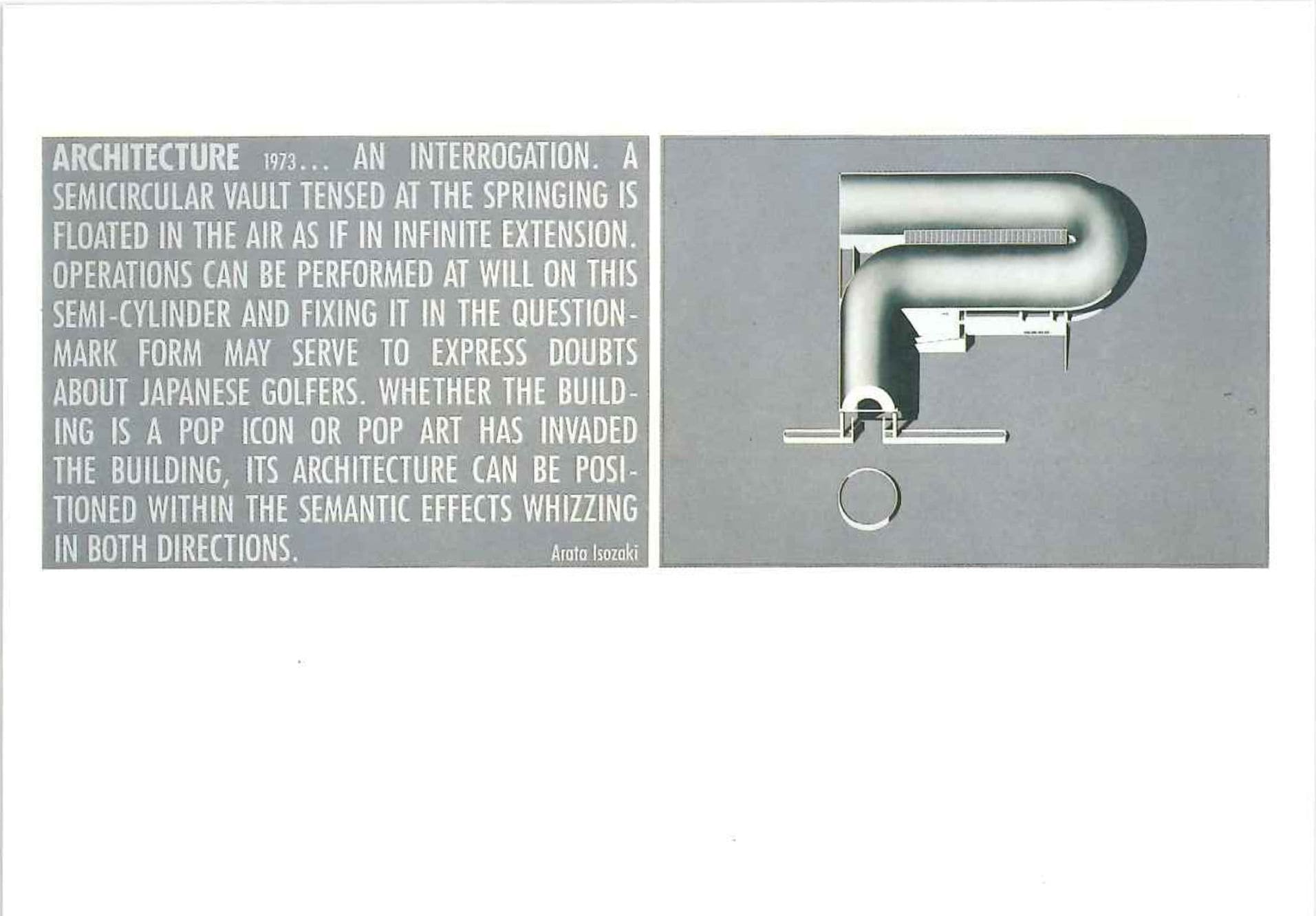 磯崎新 ヴィッラKu | 建築家・作家別 | GA gallery Bookshop/Tokyo