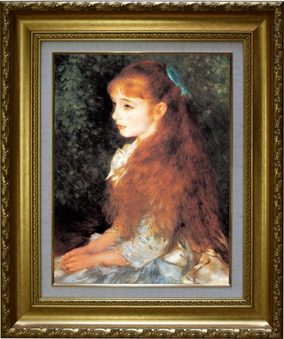 世界の複製名画】ルノワール「少女イレーヌ」