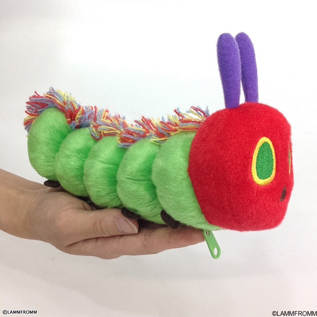 はらぺこあおむし】 くたくたあおむし ペンケース｜絵本 キャラクター