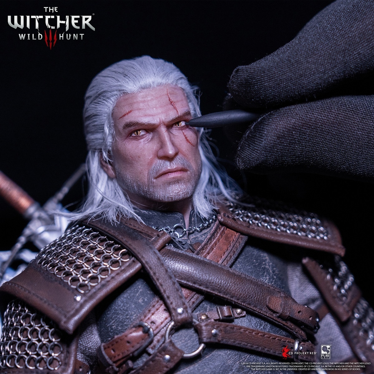 予約 PureArts 1/6 ウィッチャー 3 リヴィアのゲラルト PA010TW The