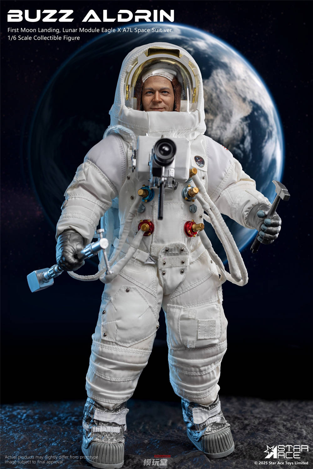 予約 Star Ace Toys 1/6 アポロ11号 宇宙飛行士 バズ・オルドリン