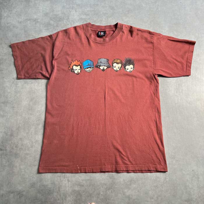 00'S LIMP BIZKIT SCHOOL BUS T-SHIRTS BURGUNDY/XL 00年代 リンプ