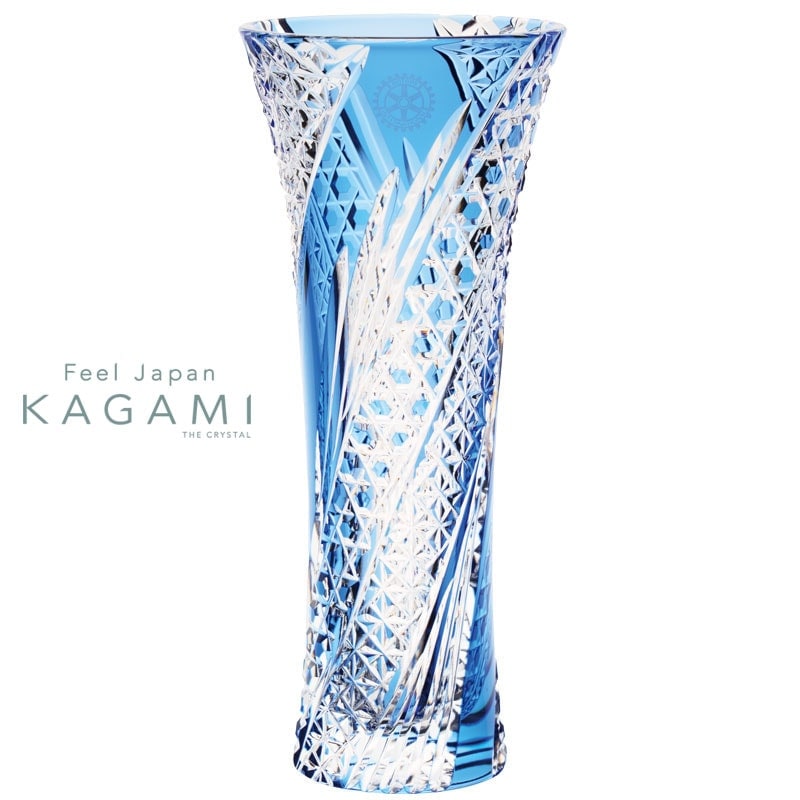 ≪KAGAMI≫江戸切子・一輪挿し＜清流＞ | ギフト・記念品・ノベルティ